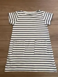 HELly Hansen 半袖ストライプワンピース