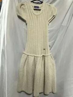 【売り切り希望⭐︎】バーバリー ブルーレーベル　フレアニットワンピース　38
