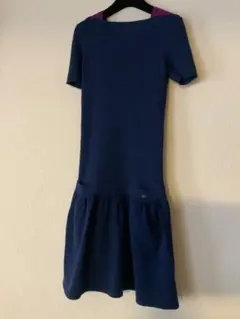 「未使用級」シャネル半袖 ポケット可愛いフレアワンピース36