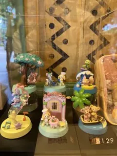 定価以下 香港ディズニー限定 ダッフィーフレンズ ジオラマフィギュアコンプBOX