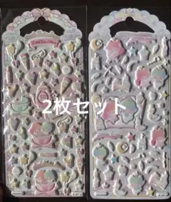 【正規品】キキララ　マシュマロシール　ボンボンドロップシール　サンリオ