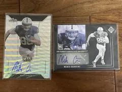 Mike Gesicki NFL 直筆サイン 2枚セット Dolphins等