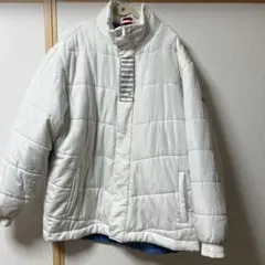 PUMA ホワイトキルティングジャケット