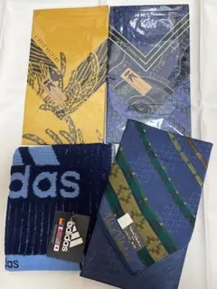 【新品】メンズ　紳士用　ハンカチセット　4枚