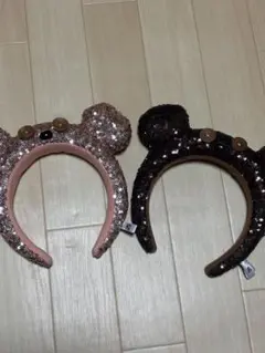 ティムスパンコールカチューシャ2点セット