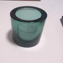 イッタラ　キビ　kivi キャンドルホルダー　シーブルー