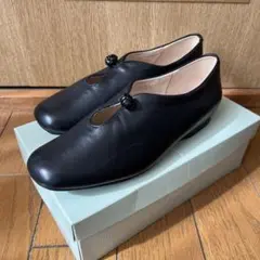 「あしながおじさん」　フラットレザーシューズ　《未使用品》♪