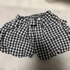 チェック柄フリルパンツ 95cm かぼちゃパンツ