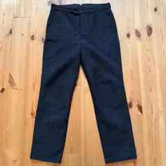 A VONTADE ブラック ストライプ コットンパンツ Mサイズ