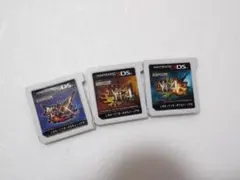 3DS モンスターハンターシリーズ 3本セット 4 4G XX