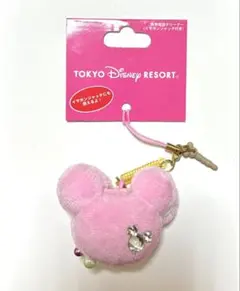 ディズニー ミッキー マカロン型スマホクリーナー ストラップ