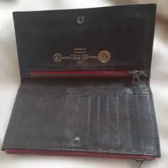 ダークブラウン レザー 長財布