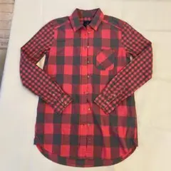 アメリカンイーグル　マドラス　チェックシャツ