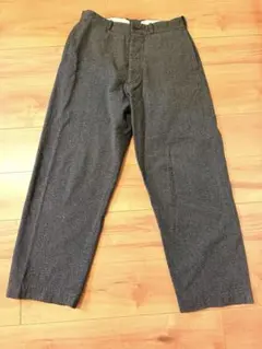 25AW HERILL Blackchambray Workpants - メルカリ