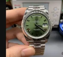 ROLEX Day-Date 自動巻き 腕時計 緑