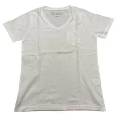 バックナンバー Ｖネック 無地 白Tシャツ