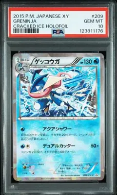 ゲッコウガ：ファミリーマート PROMO XYシリーズプロモーションカード