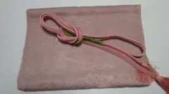 ピンクの帯揚げ、帯締めのセット HE87―370