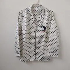 ☆彡GU ドラえもん ドット柄 サテンパジャマ Sサイズ