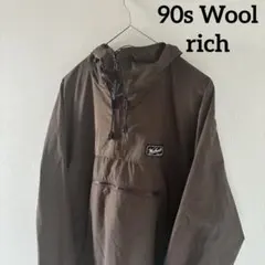 90sWoolRichウールリッチアノラックパーカーナイロンジャケットジャンパー