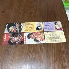 明日のジョー　カード6枚セット　未使用　ボクシング　アニメ　8
