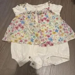 SENSE OF WONDER 花柄ロンパース 70cm