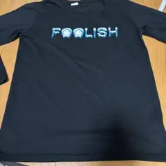 FOOLISH 長袖カットソー ブラック