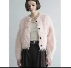 CLANE CLANE SHAGGY SHORT KNIT CARDIGANのサムネイル