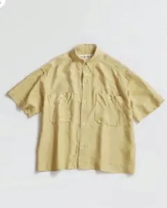 THE SHINZONE SILK SHIRT/yellow/34のサムネイル