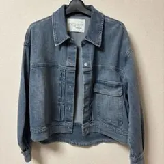 新品タグ付 2025新作 シニカル デニム ジャケット Mサイズ フォロー割り 2025年最新】Cynical レディース Gジャン・デニムジャケット