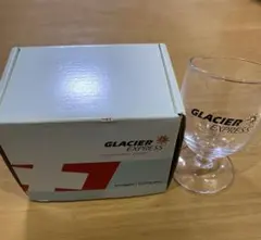 GLACIER EXPRESS 氷河特急　傾いたワイングラス　新品箱付き