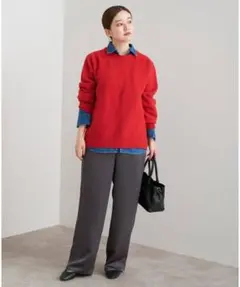 【新品未使用】ダブルサテンリラックスパンツ IENA - ダブルサテン リラックスパンツの通販 by あー's shop ｜イエナ