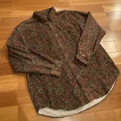 コーデュロイシャツ