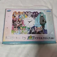プロセカ 初音ミク 一番くじ　A賞 アクリルクロック