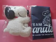 スヌーピーのエコバッグ＆ひっつきぬいぐるみチャーム⭐オトナミューズ付録