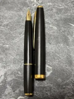 稀少USA製】シェーファー レガシー 万年筆 18K M 中字 黒×銀 - メルカリ
