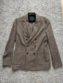 T-JACKET ティージャケット ツイード ダブル 春物