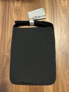 キングジム マチがひろがるPCトート「ジプト」 11.6インチ対応 ナイロン 黒