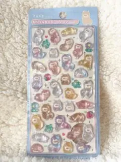 アルパカ　ボンボンドロップ　シール