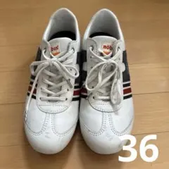 モーブス / mobus スニーカー シューズ 23cm ホワイト　36
