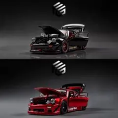 激レア品 1/64 PGM ポルシェRWB 930 Black 中井啓 - メルカリ