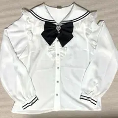 Secret Honey レースセーラー襟ブラウス