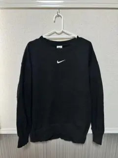 Nike 黒 スウェット Lサイズ ロゴ入り