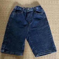 GU ダークブルー ハーフパンツ 100cm
