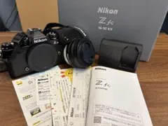 美品 Nikon Z fc 純正グリップ付き ショット数325枚 SDカード付き