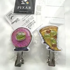 新品　PIXAR リトルグリーンメン エイリアン 前髪クリップのサムネイル