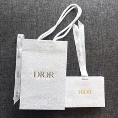 Dior ショッパー2枚 リボン付き