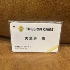 トリリオンゲーム 天王寺陽 名刺キーホルダー