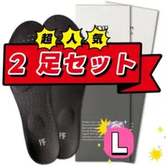 新品2足 Pitsole 正規品 ピットソール インソール Lサイズ i