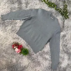 ✨PINORE CLUB✨サイズ11A(L)ライトブルー 長袖ニット ハイネック